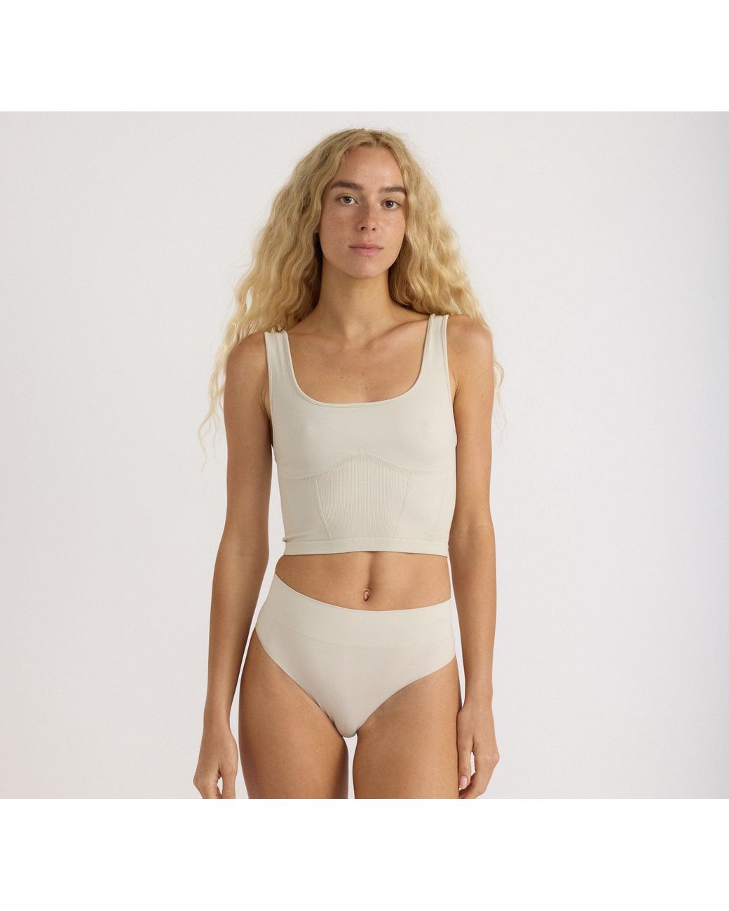 Organic Basics Natural Smooth Thong