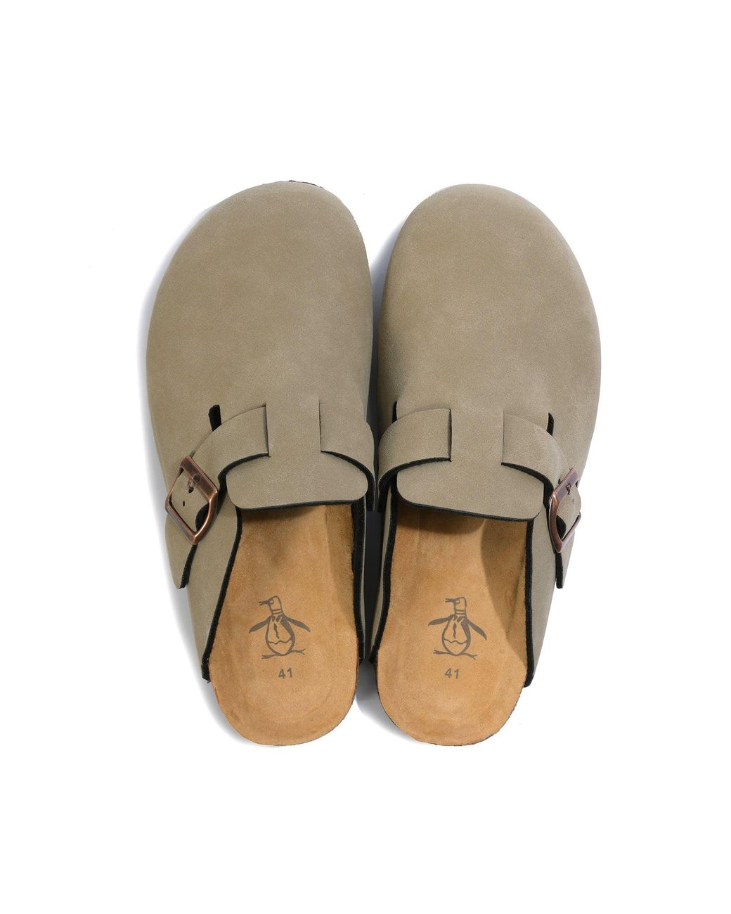 Original Penguin Brown Pappy Sandal In Sand for men