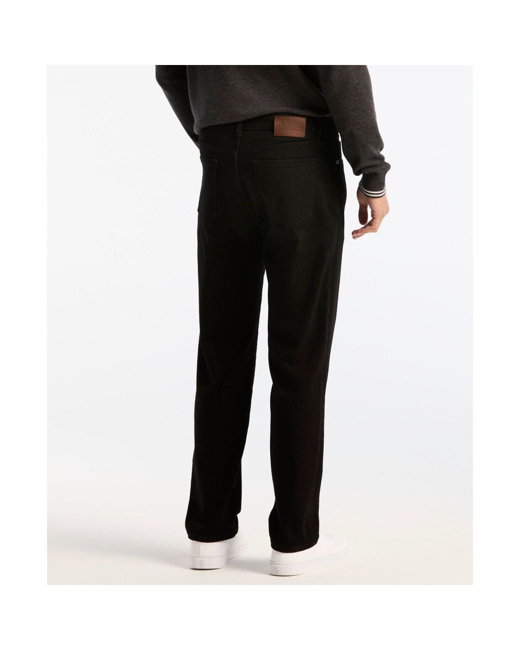 Original Penguin Straight Fit Jeans In Black for men