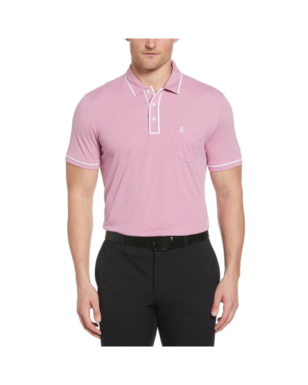 Original Penguin Purple The Performance Earltm Polo for men