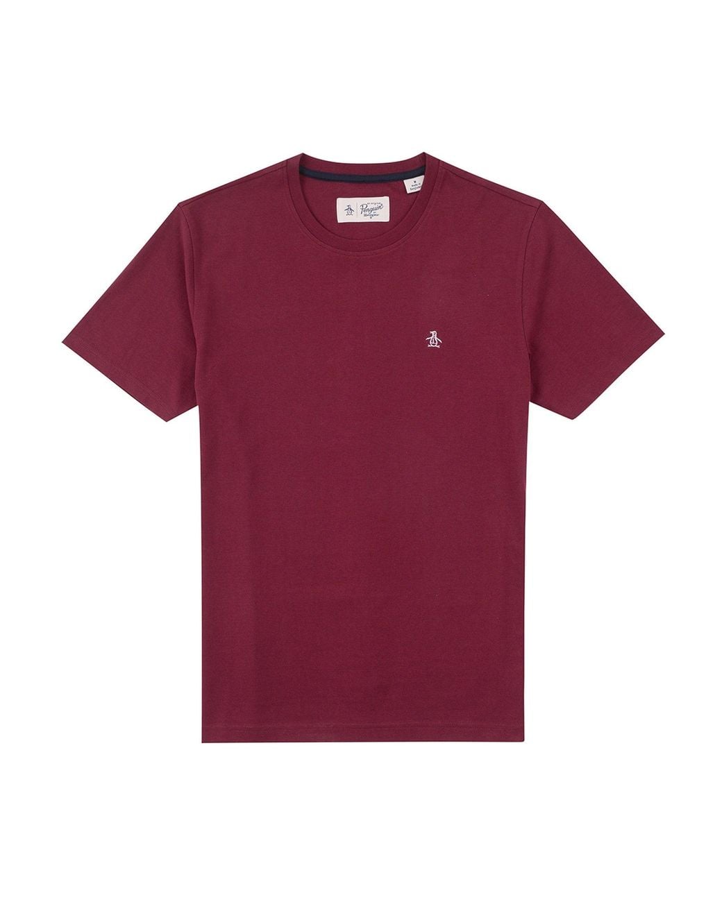 Original Penguin Pin Point Organic Cotton Embroidered Logo T-Shirt for men