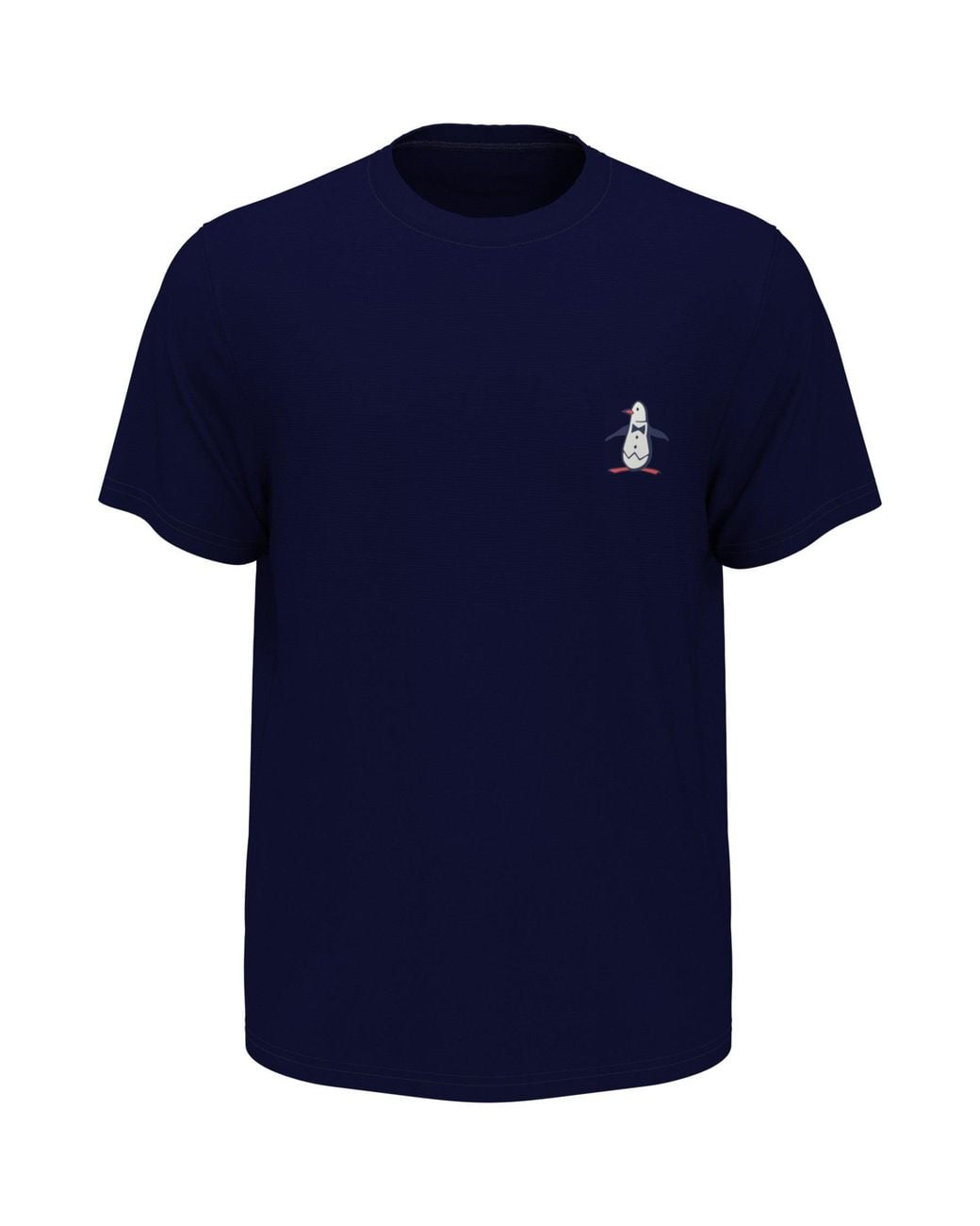 Original Penguin Blue Be An Original Graphic Golf T-shirt In Black Iris for men