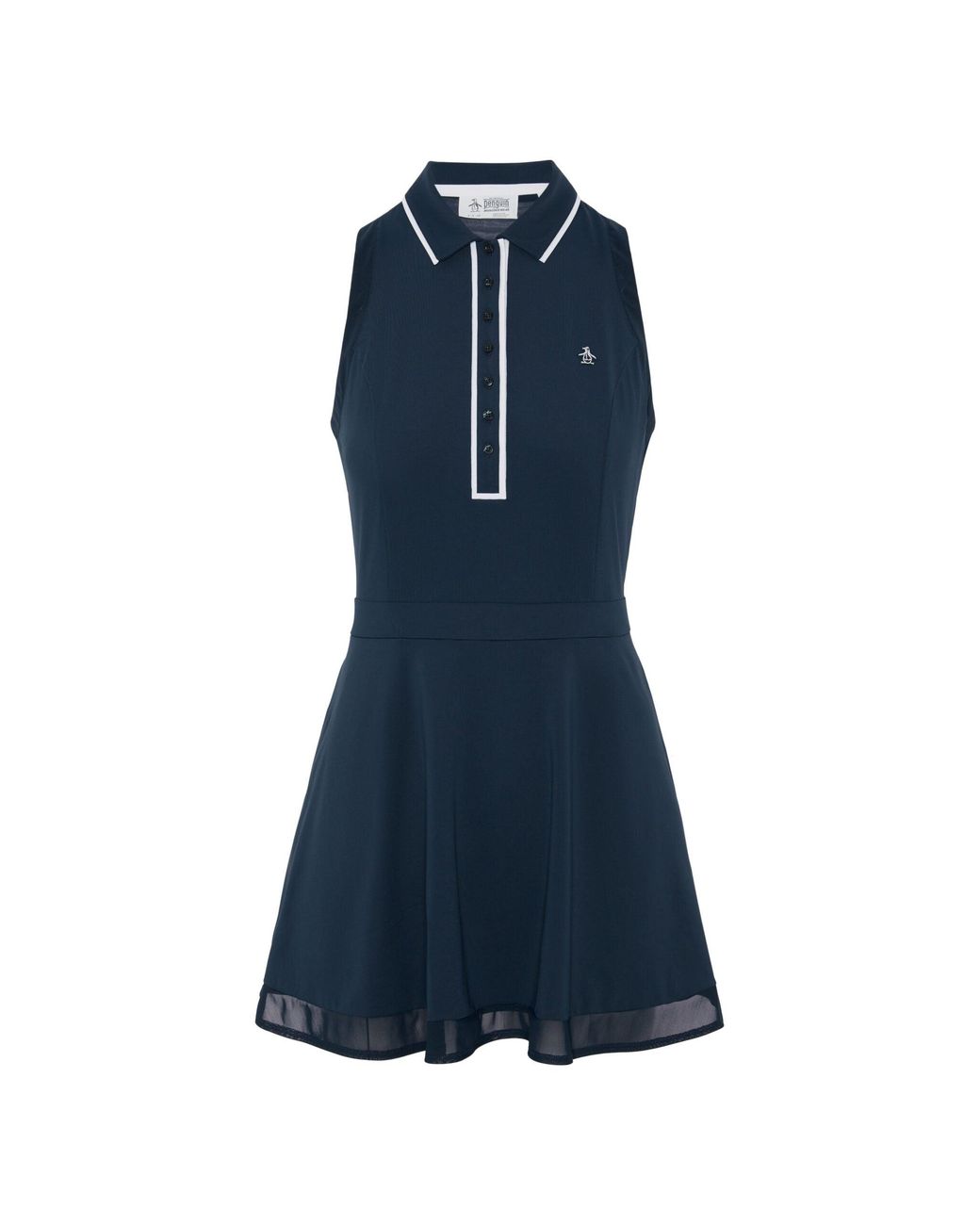 Original Penguin Blue Women's Veronica Sleeveless Dress In Black Iris for men