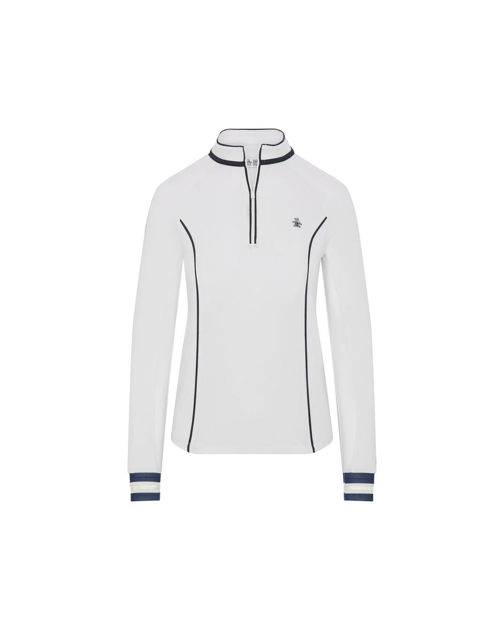 Original Penguin Women's Sun Protection Top In Bright White for men