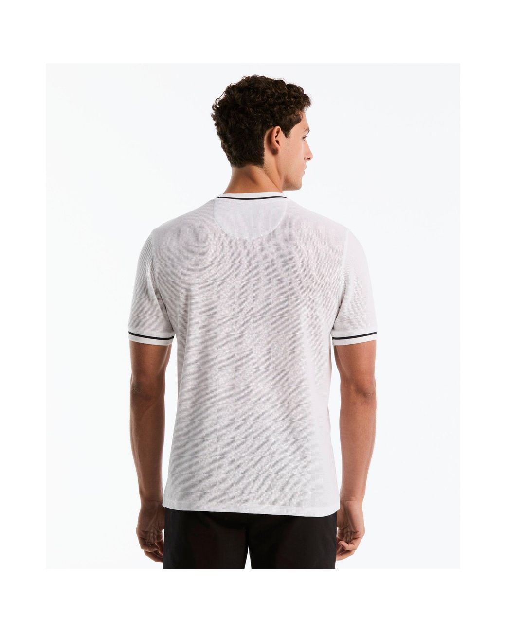 Original Penguin Earl Mesh Pride T-shirt In Bright White for men