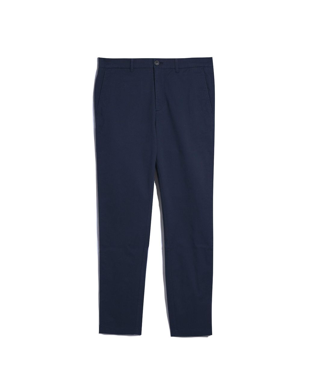 Original Penguin Gray Slim Fit Chinos In Dark Sapphire for men