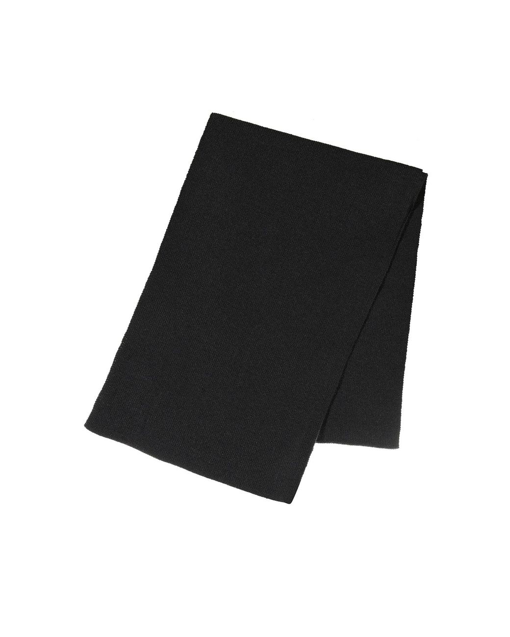 Original Penguin Henry Flat Knitted Scarf In Black for men