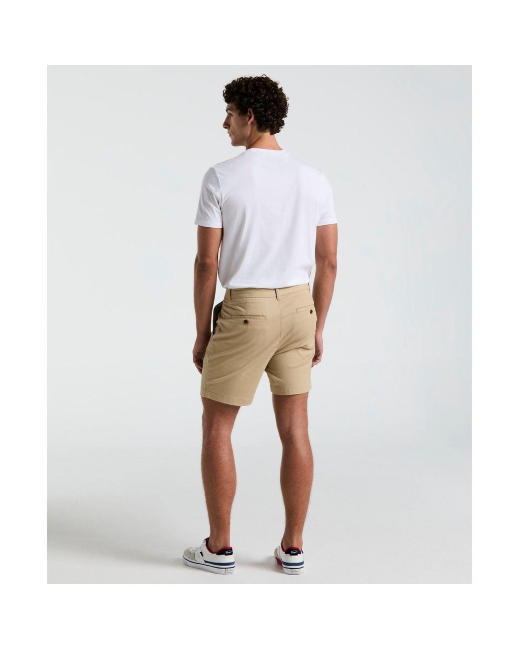 Original Penguin Multicolor Chino Shorts In Travertine for men