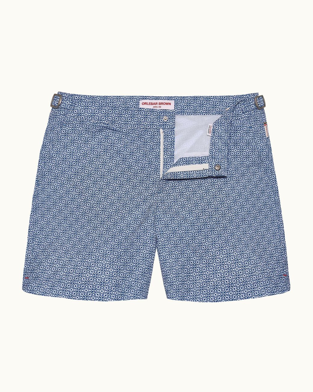 Orlebar Brown Blue Portico Printed Swim Shorts for men