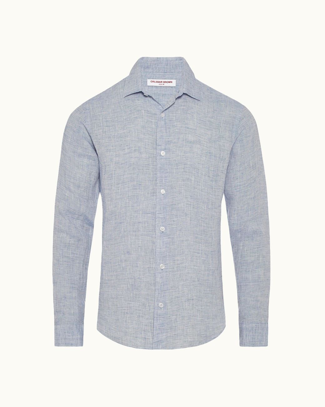 Orlebar Brown Blue Tailored-fit Shirt for men