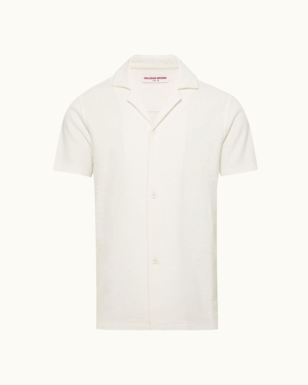 Orlebar Brown White Howell Towelling for men