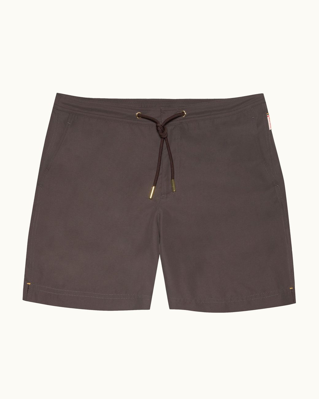 Orlebar Brown Gray Mid-Length Drawcord Swim Shorts for men