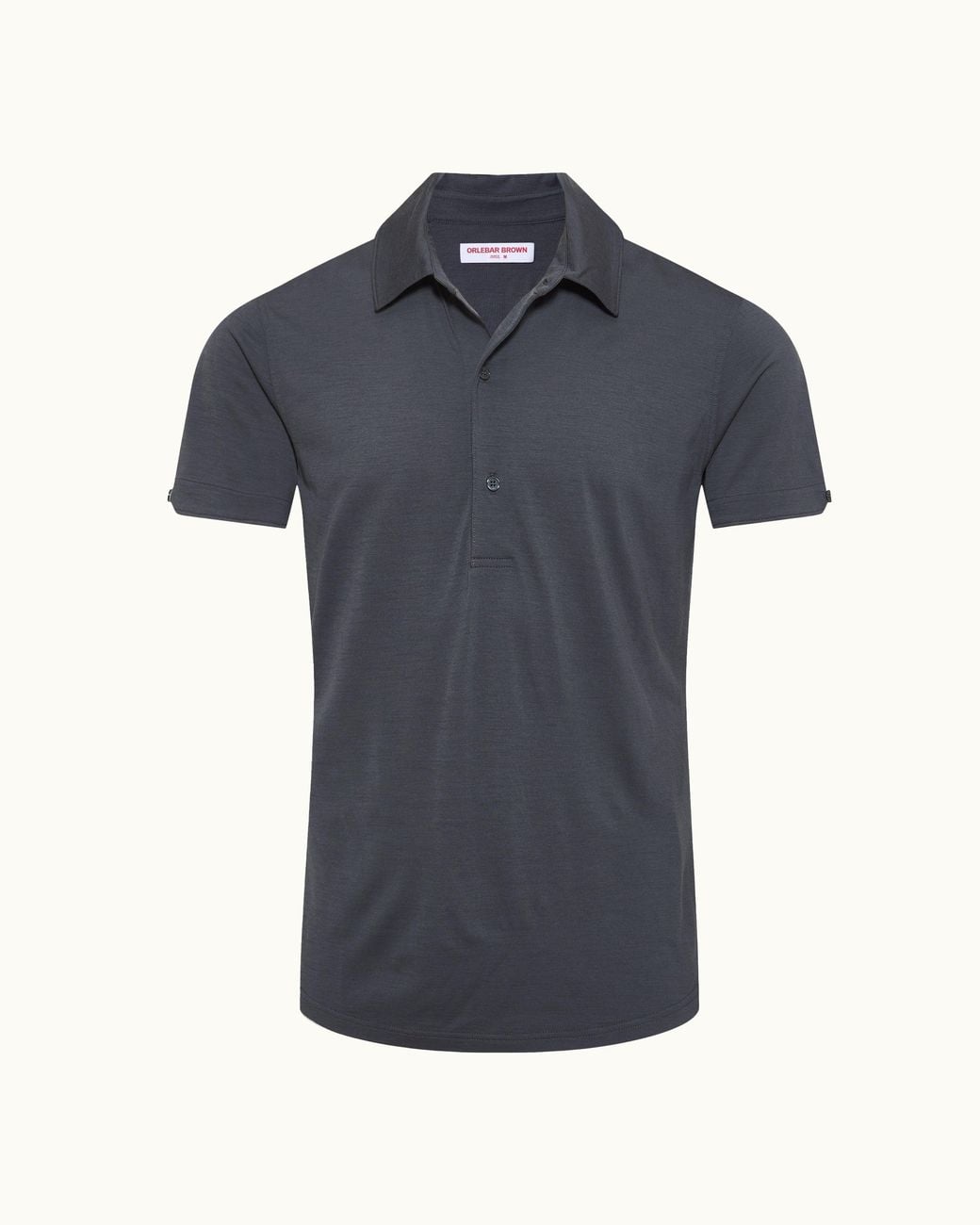 Orlebar Brown Blue Luxury Merino Polo Shirt for men