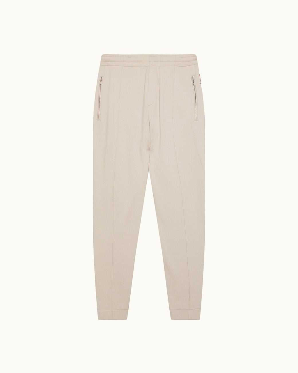 Orlebar Brown White Cashmere Luxury Sweat Trousers for men