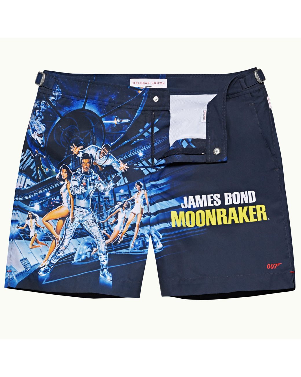 Orlebar Brown Bulldog 007 Moonraker Mid Length Swim Shorts in Blue for ...