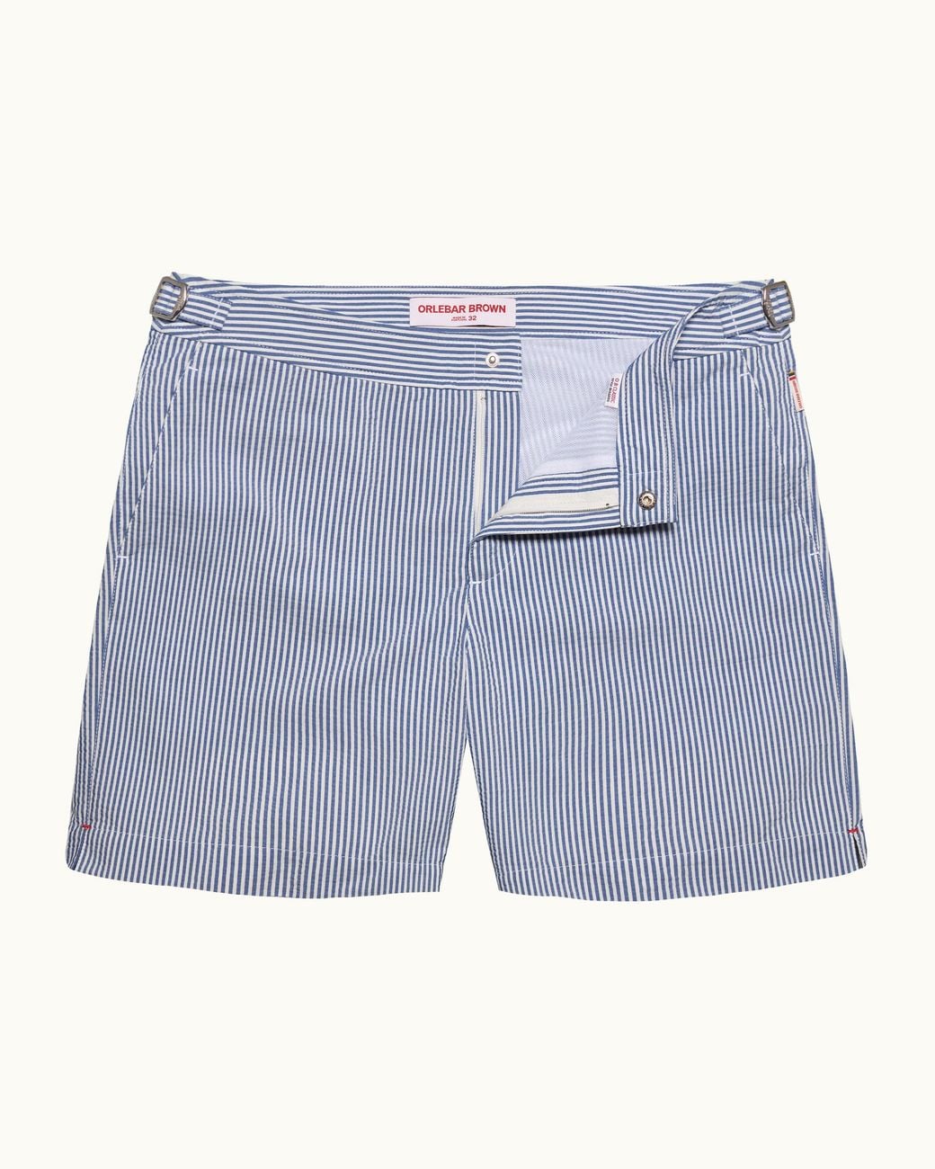 Orlebar Brown Blue Stripe Swim Shorts for men