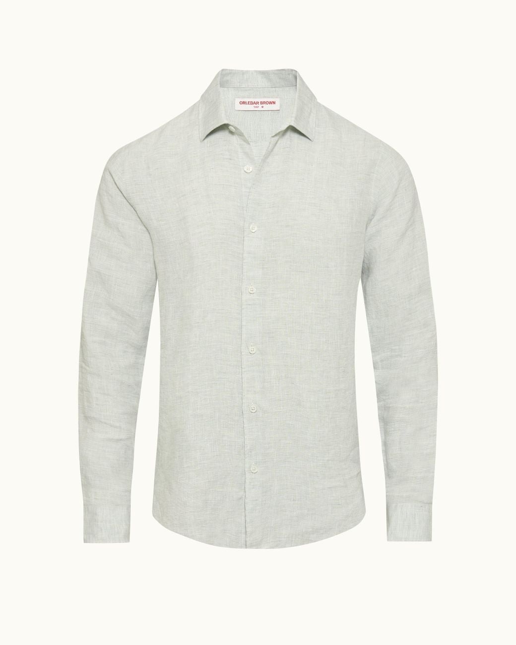Orlebar Brown White Giles Linen