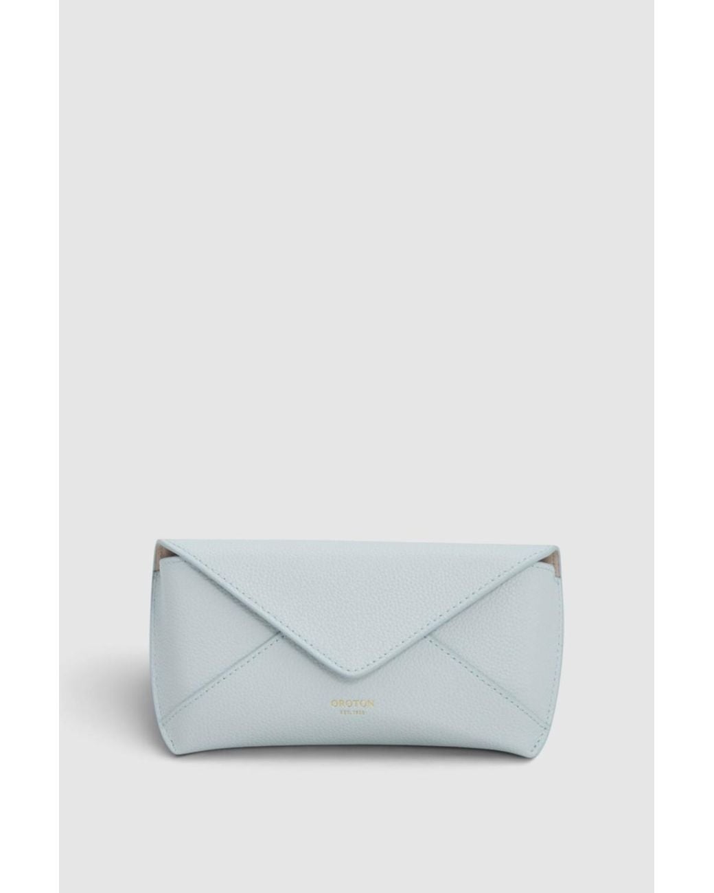 Oroton Gray Iris Sunglass Case