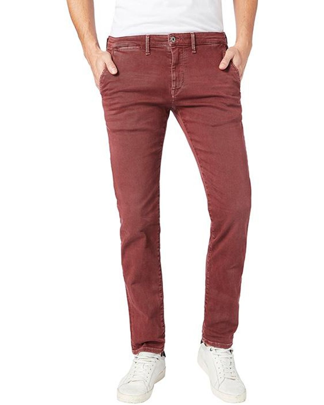 Pepe Jeans James Auburn in Red for Men - Lyst