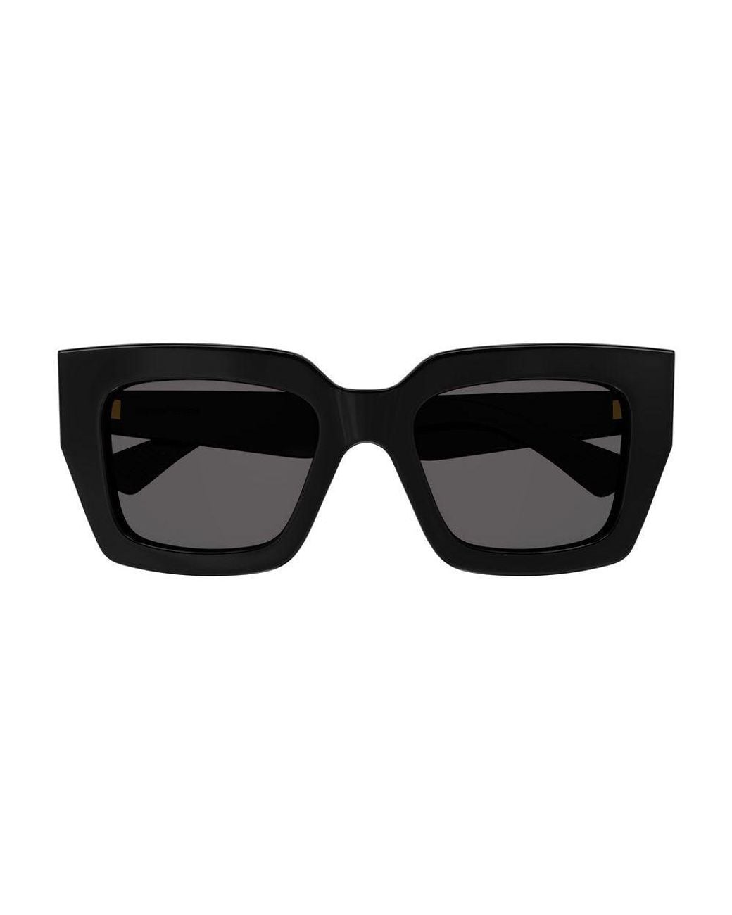 Bottega Veneta Black Bv1212S 001 Sunglasses Acetate Squared Normal