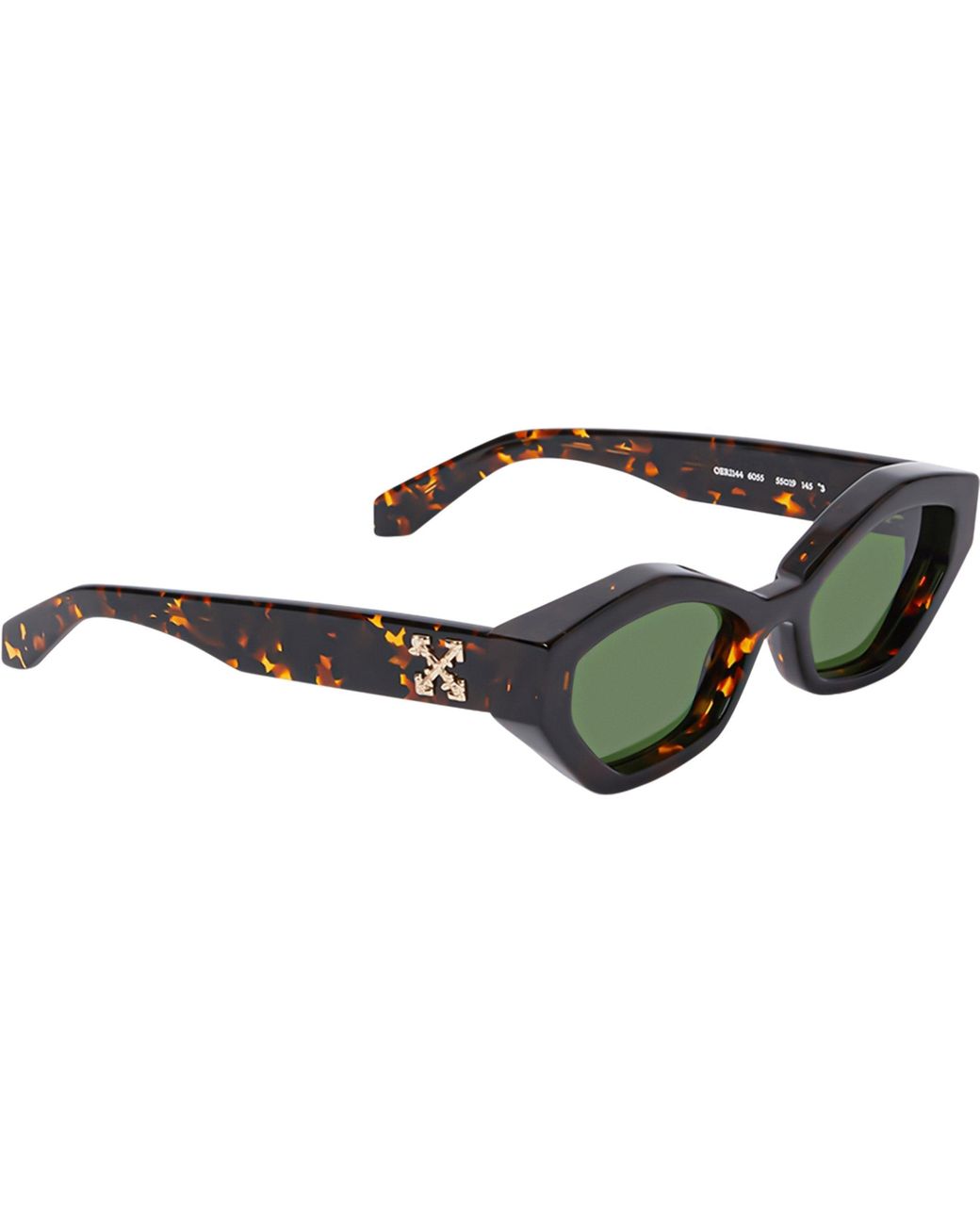 Off-White c/o Virgil Abloh Hilo Gemetric Frame Sunglasses in  display picture 2