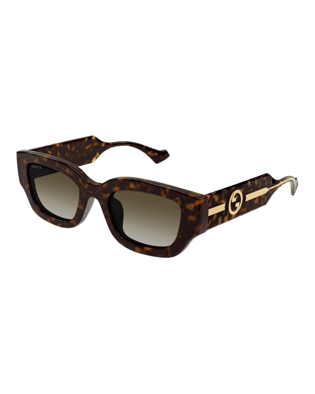 Gucci Black Gg1558Sk Havana Sunglasses