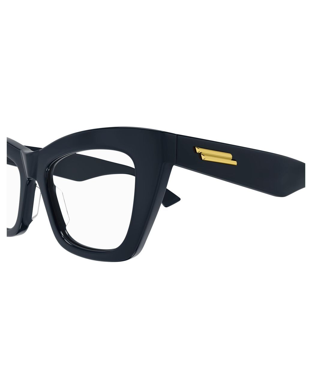 Bottega Veneta Black Bv1215O 006 Optical Frames Acetate Transparent Cat Eye