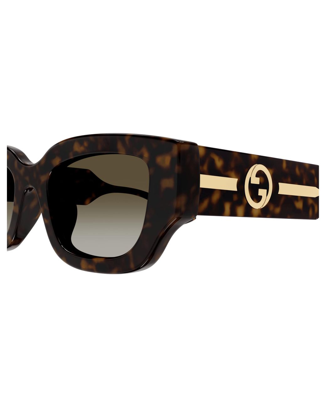 Gucci Black Gg1558Sk Havana Sunglasses
