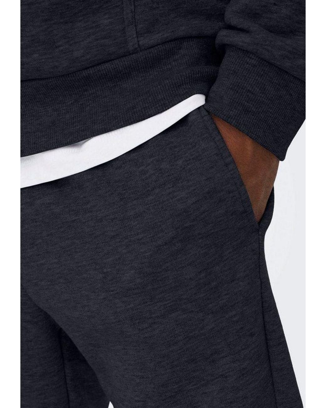 Only & Sons Sweathose Onsceres Life Sweat Pants in Black für Herren
