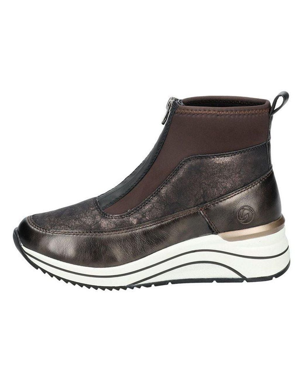 Remonte Black Sneaker Lederimitat Sneaker
