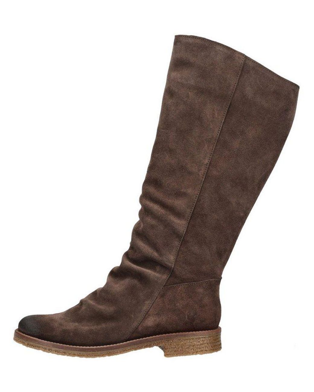 Felmini Brown Stiefel Veloursleder Stiefel