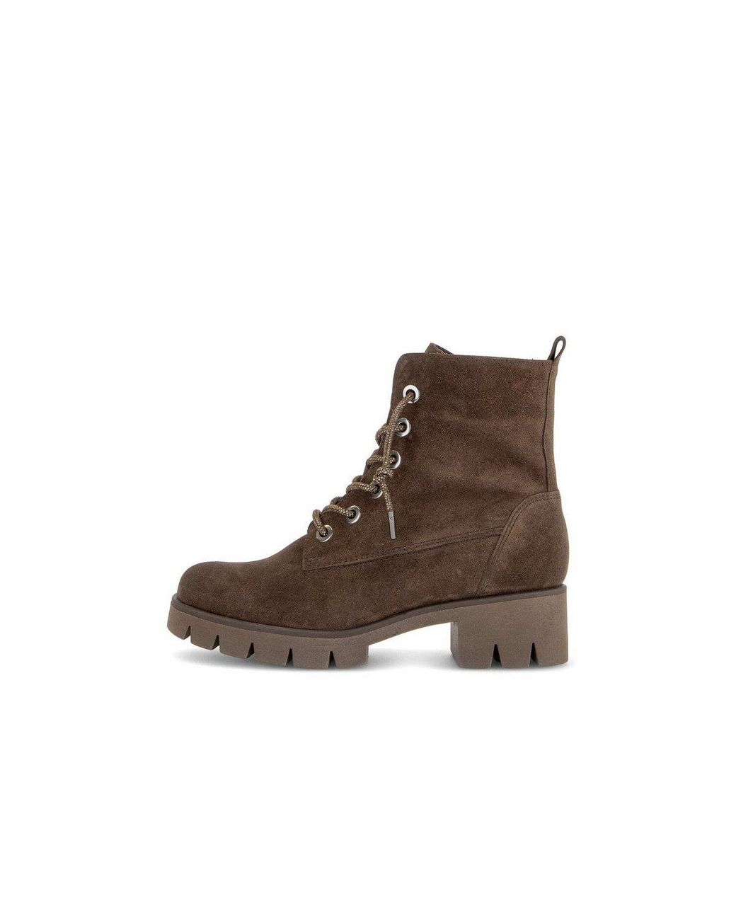 Gabor Brown Schnürstiefelette Schnürstiefelette