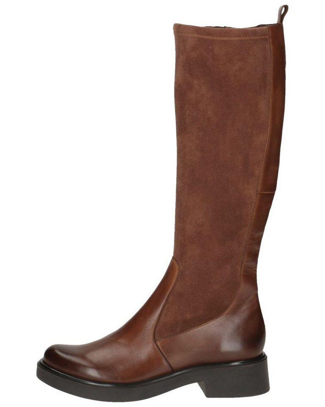Caprice Brown Stiefel Leder/Textil Stiefel