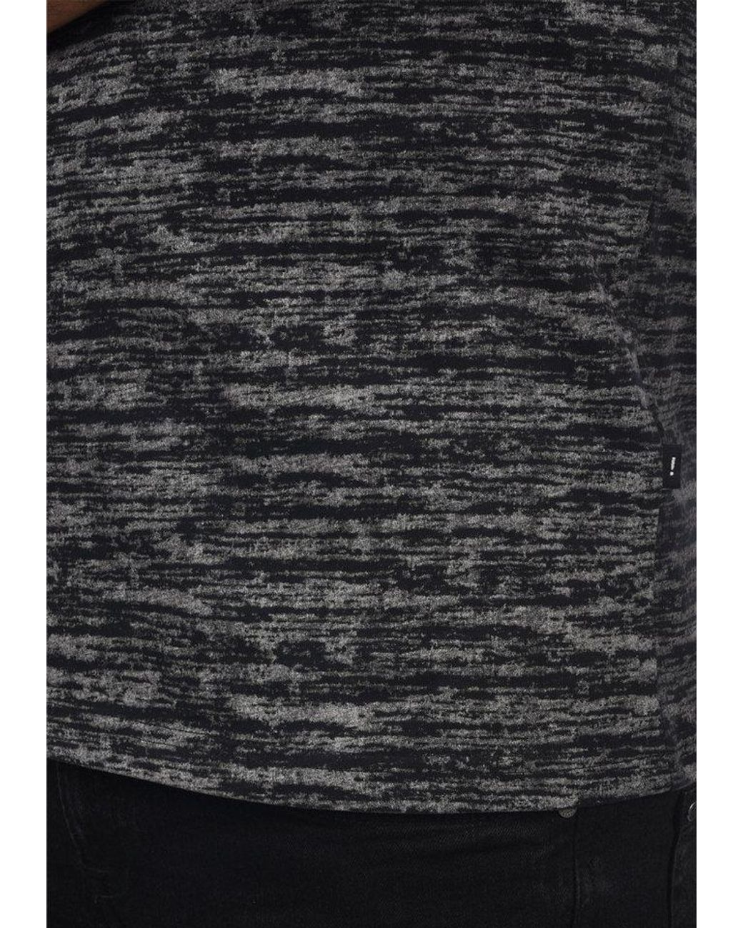 Solid Langarmshirt Sdmevan Longsleeve in Black für Herren