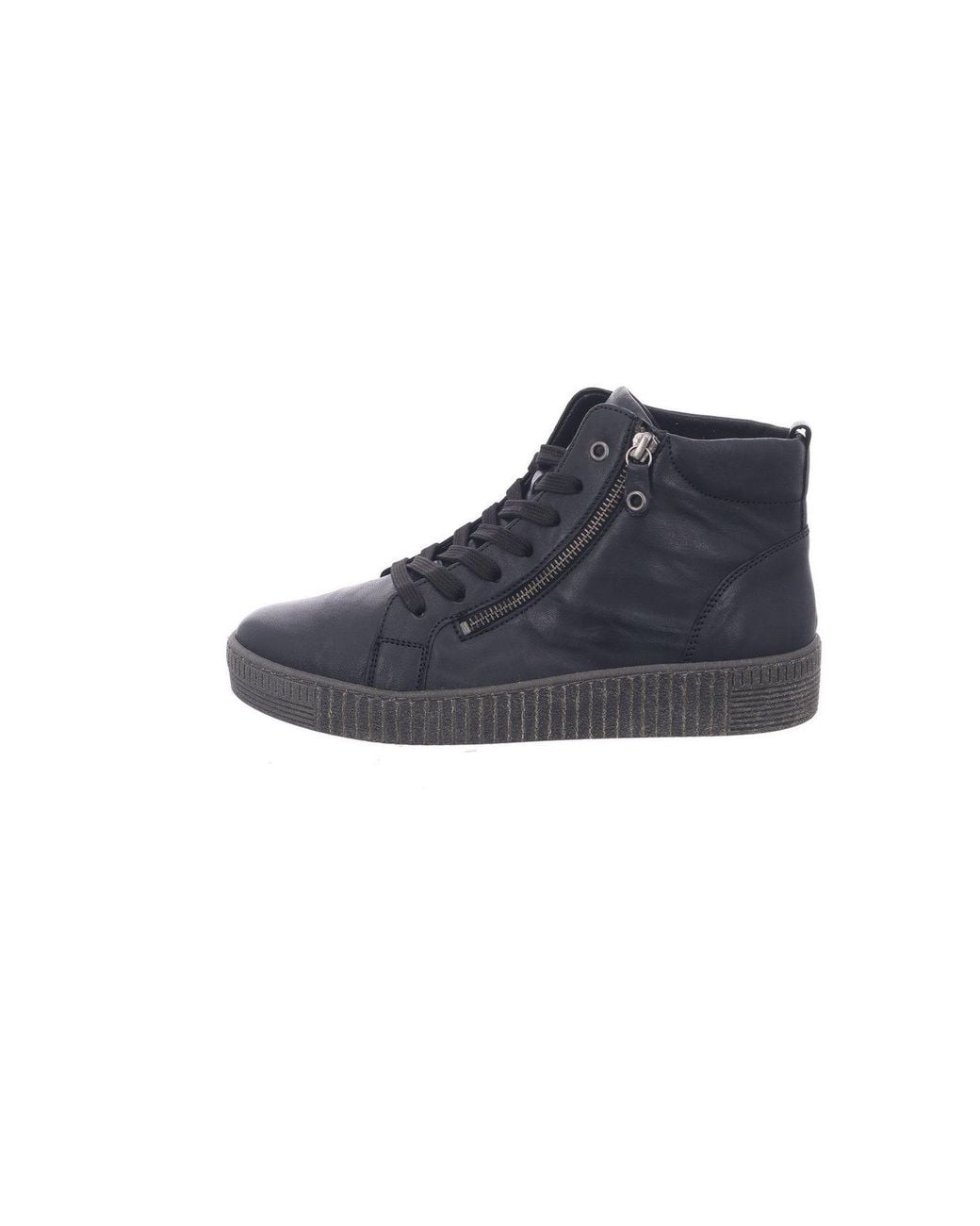 Gabor Black Sneaker Midcut