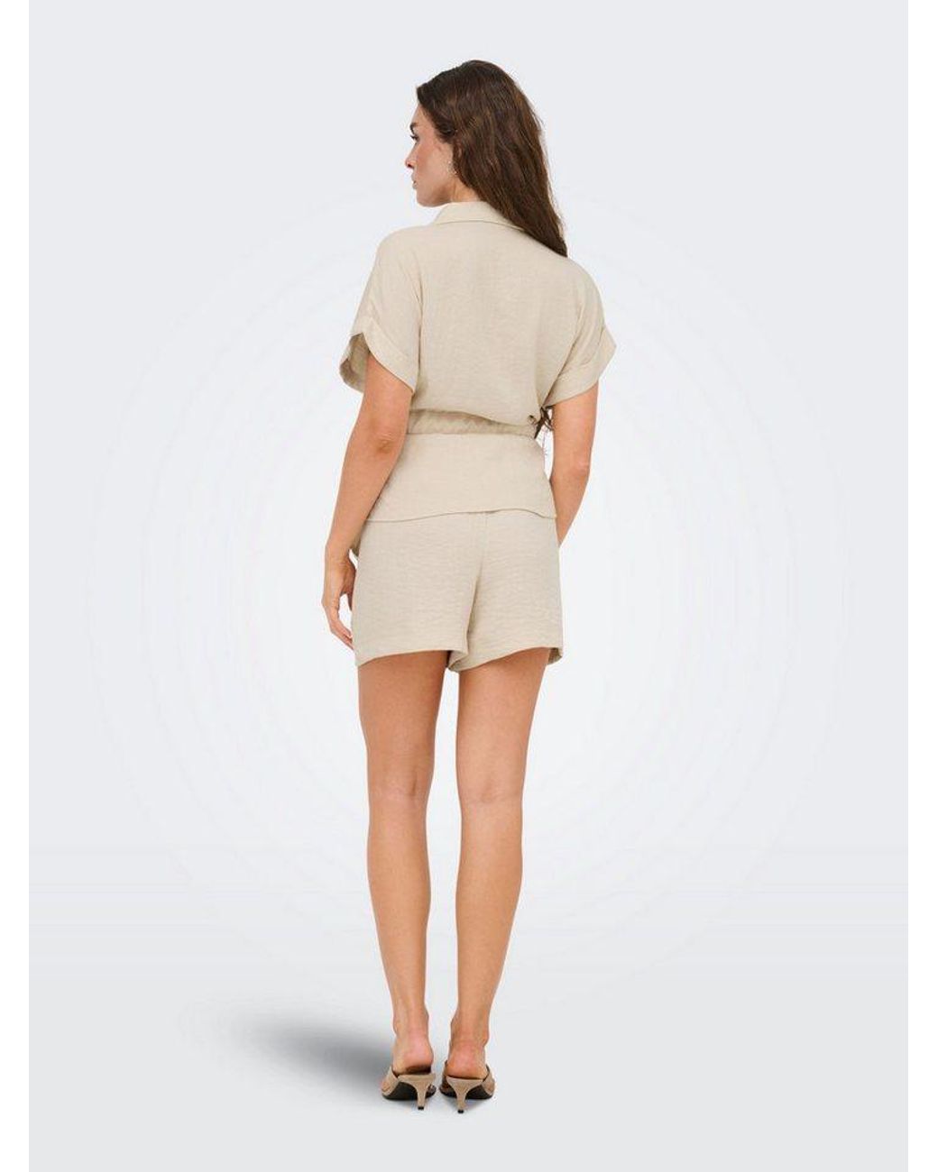 ONLY Natural Hemdbluse