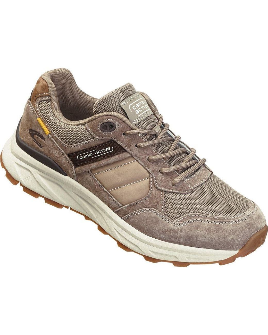 Camel Active Sneaker Aus Echtem Leder in Gray für Herren