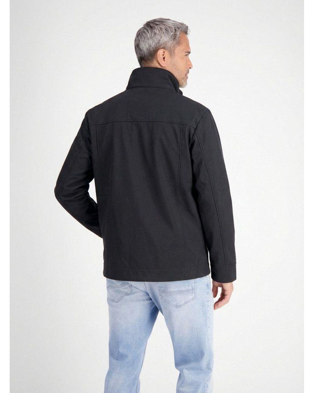 Lerros Blouson Herren Softshell Blouson in Black für Herren