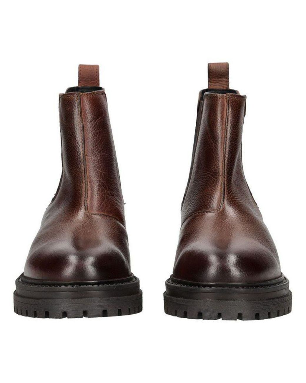 Geox Brown Stiefelette Leder/Textil Stiefelette