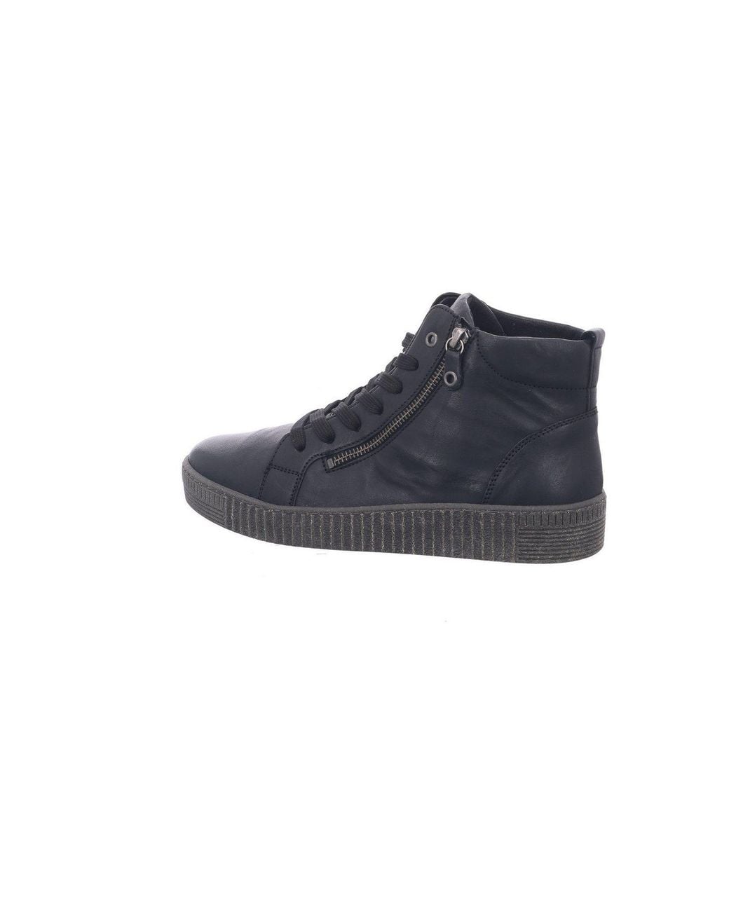 Gabor Black Sneaker Midcut