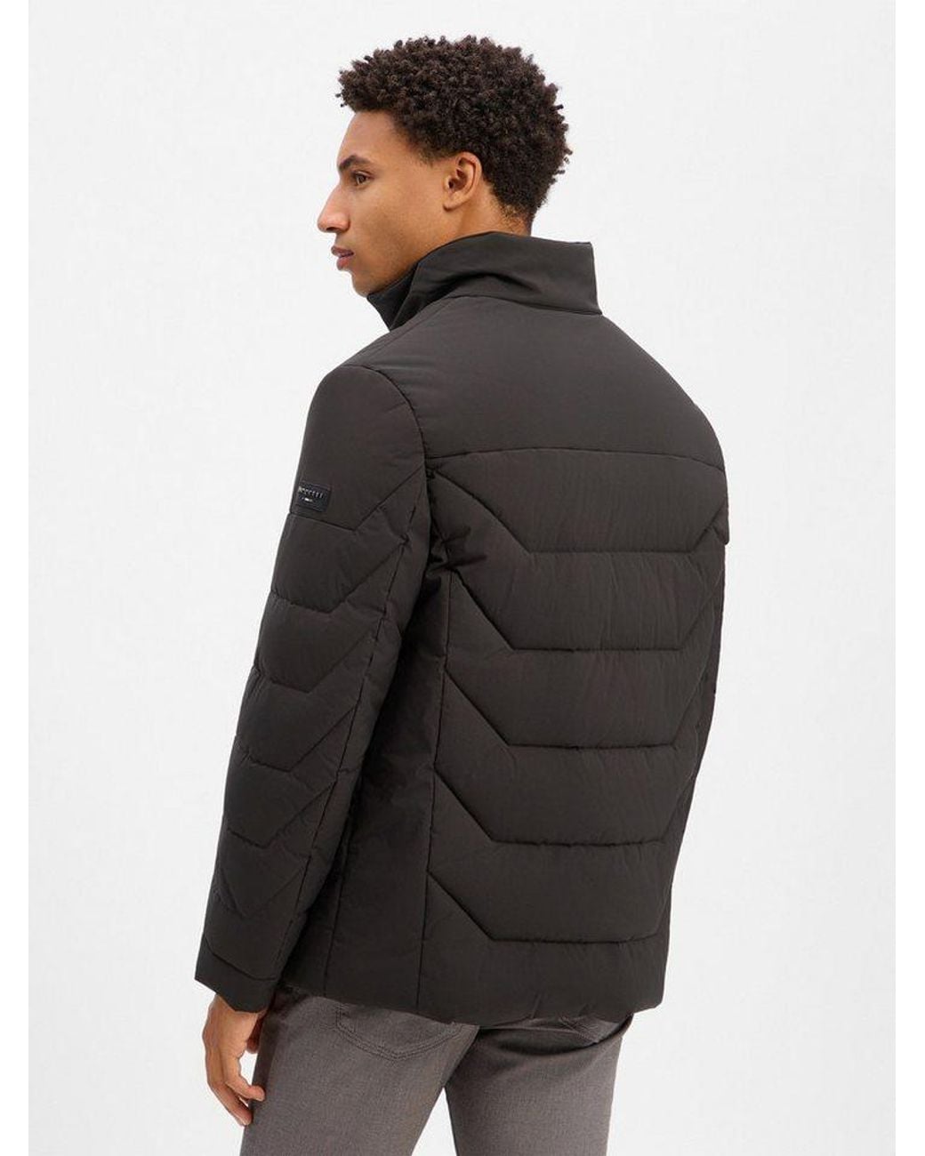 Bugatti Winterjacke in Black für Herren