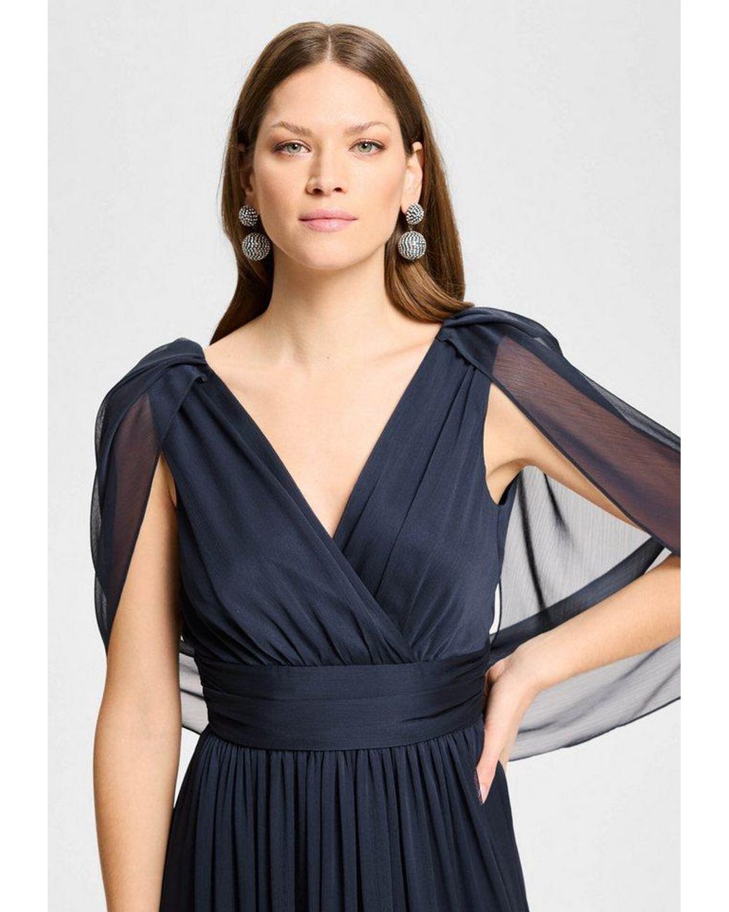 Swing Blue Abendkleid