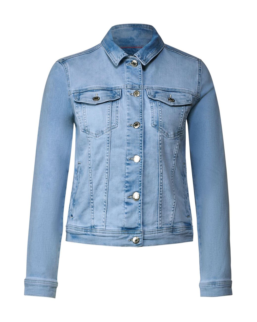 Street One Jeansjacke mit Brusttaschen in Blau | Lyst DE