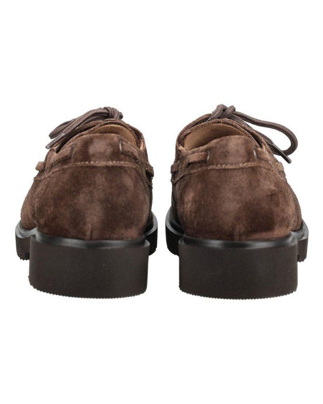 Gabor Brown Halbschuhe Veloursleder Mokassin