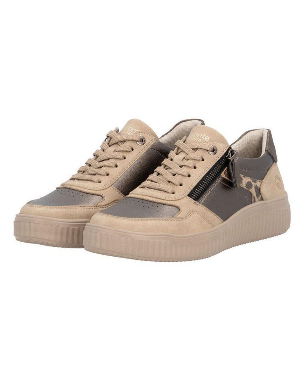 Remonte Natural Sneaker Lederimitat Sneaker