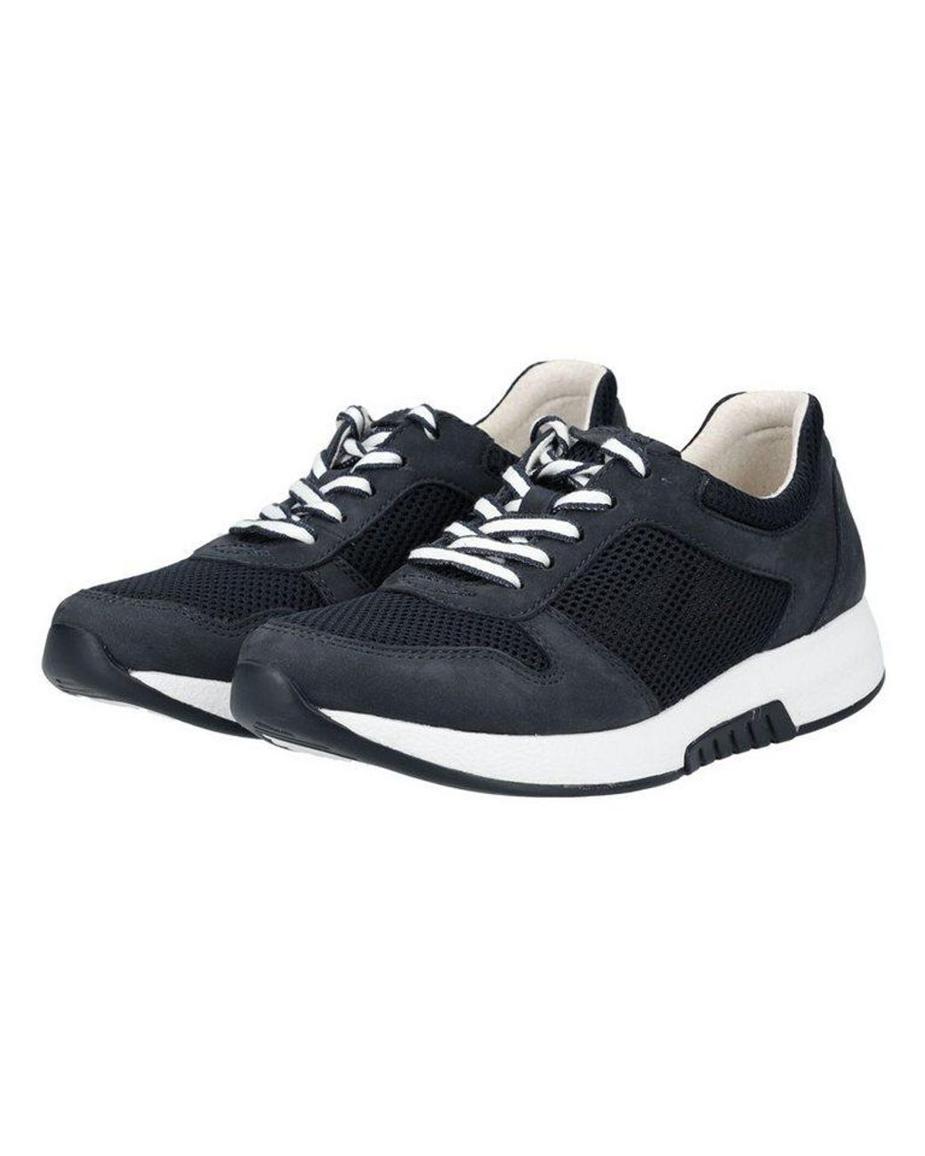 Gabor Blue Sneaker Nubukleder/Textil Sneaker