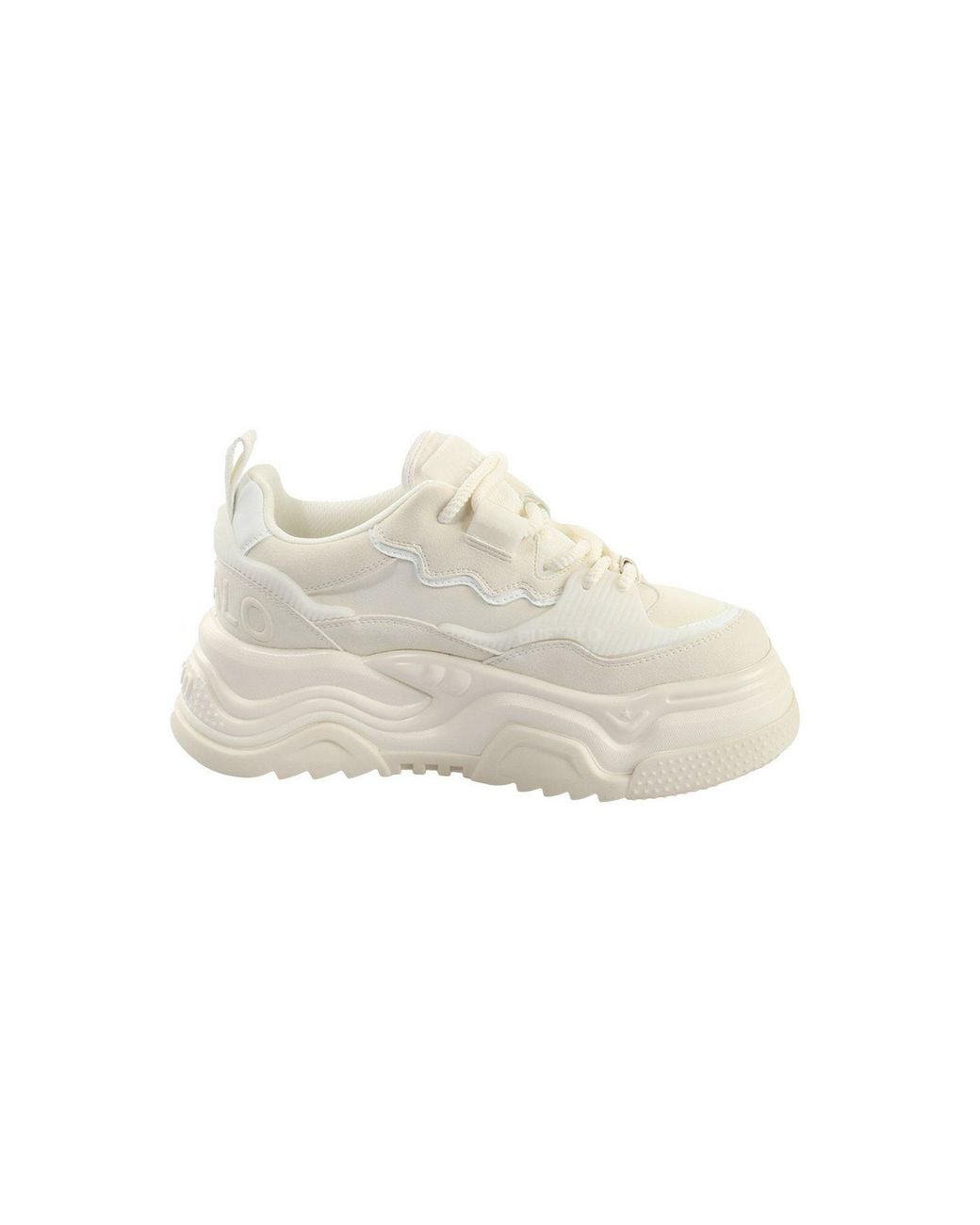 Buffalo White Orbit Sneaker Mit Markendetails
