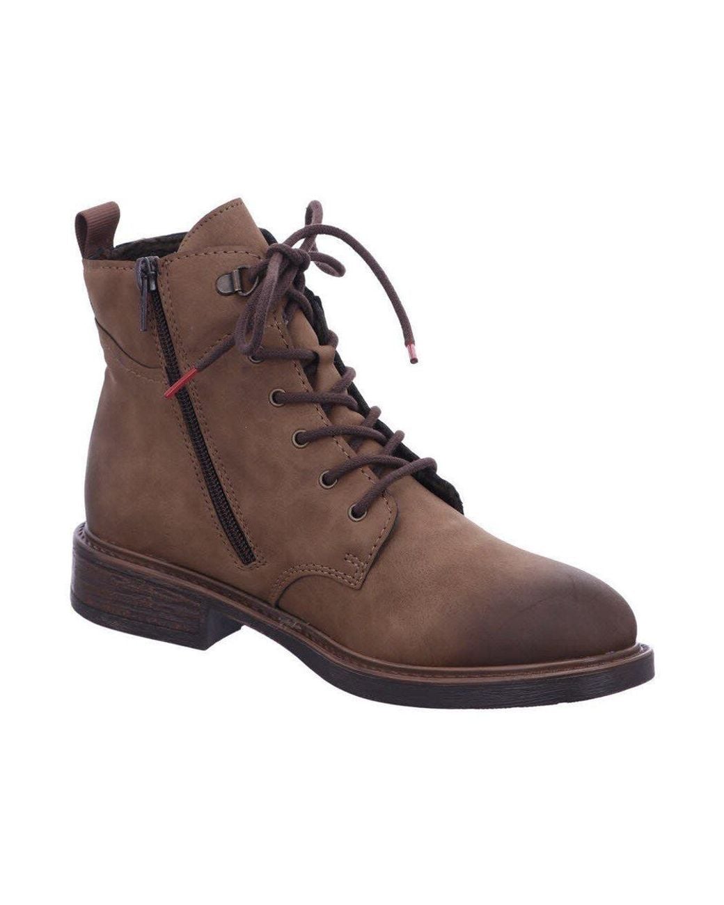 Rieker Brown Schnürstiefel