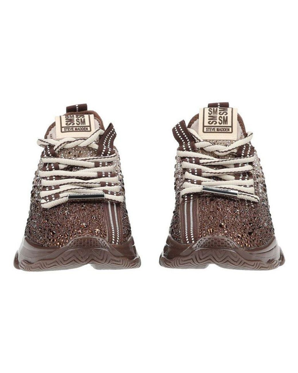 Steve Madden Brown Sneaker Textil Sneaker