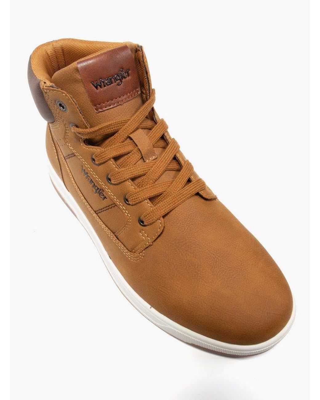Wrangler Denver Mid Sneakerboots in Brown für Herren